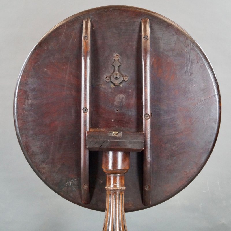 A Fine George III Carved Tripod Table