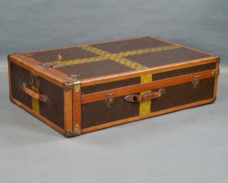 A Rare Louis Vuitton George V & Queen Mary 25 Year Anniversary Trunk