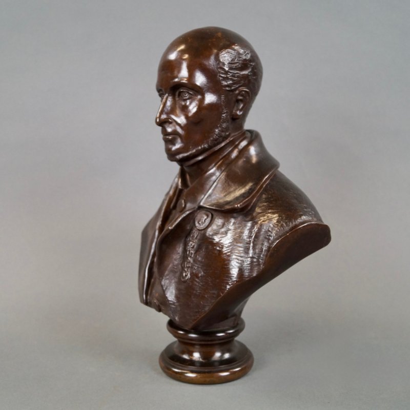 A 19th Century French Bronze Bust