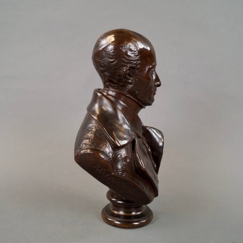 A 19th Century French Bronze Bust