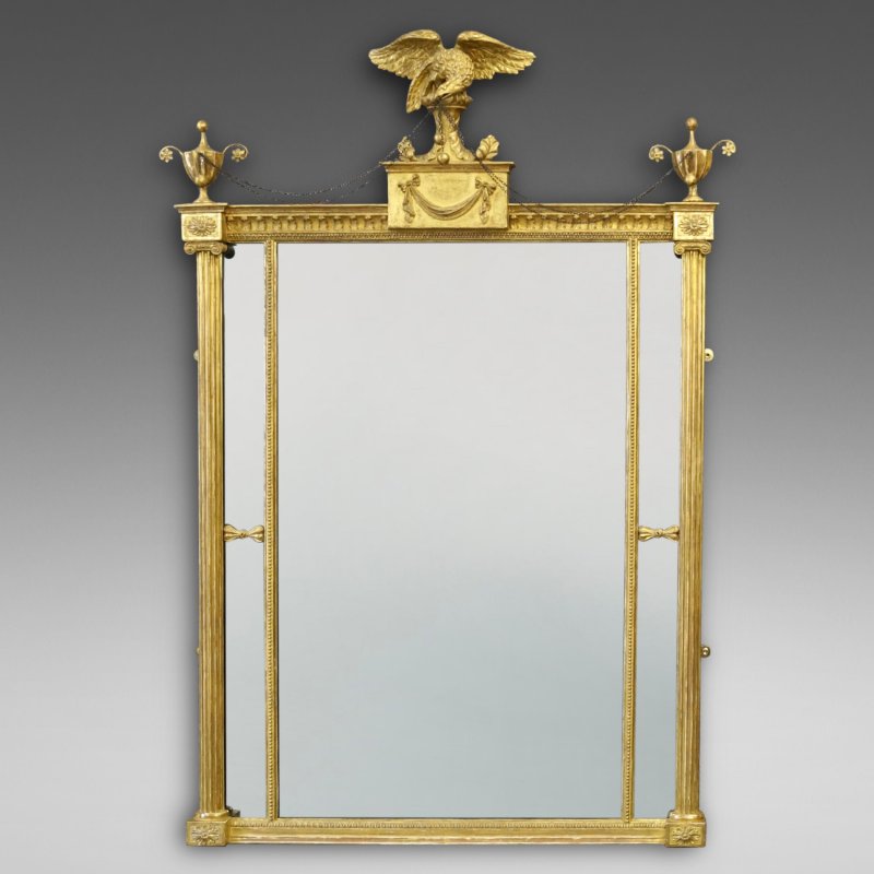 A Fine 18th Century Gilt Frame Mirror