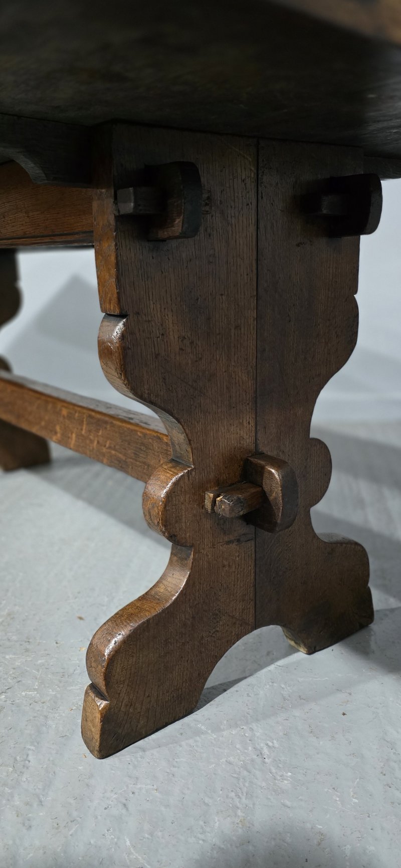 Oak Refrectory Farmhouse Kitchen Tavern Table
