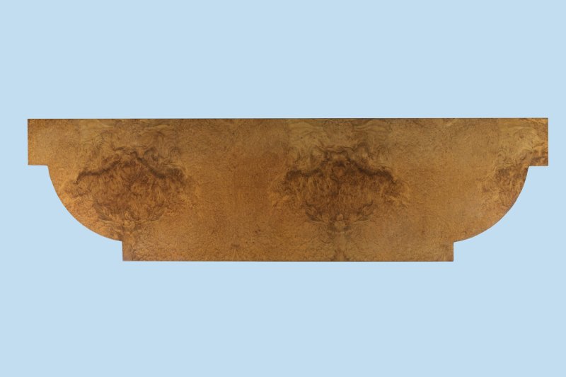 Mid 19th Century Burr Walnut & Amboyna Side Cabinet in the manner of Holland & Sons