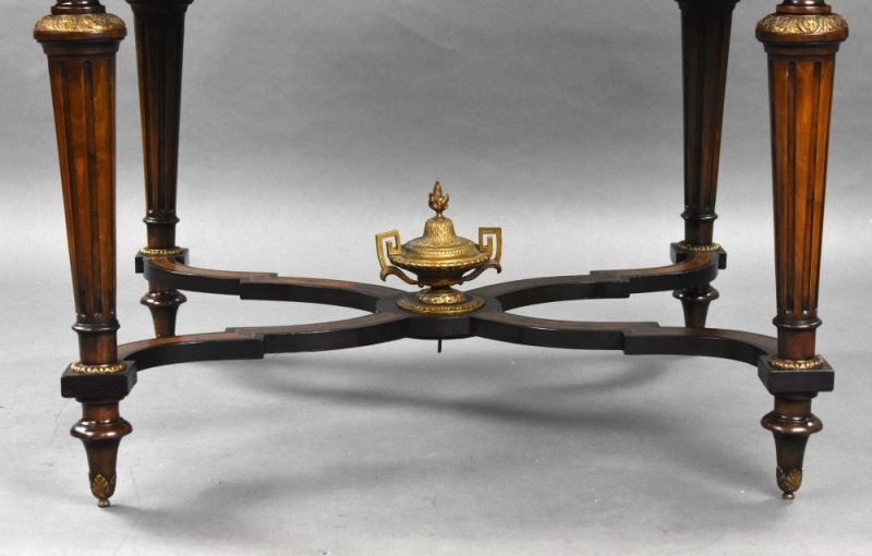 19th Century Marquetry Centre Table