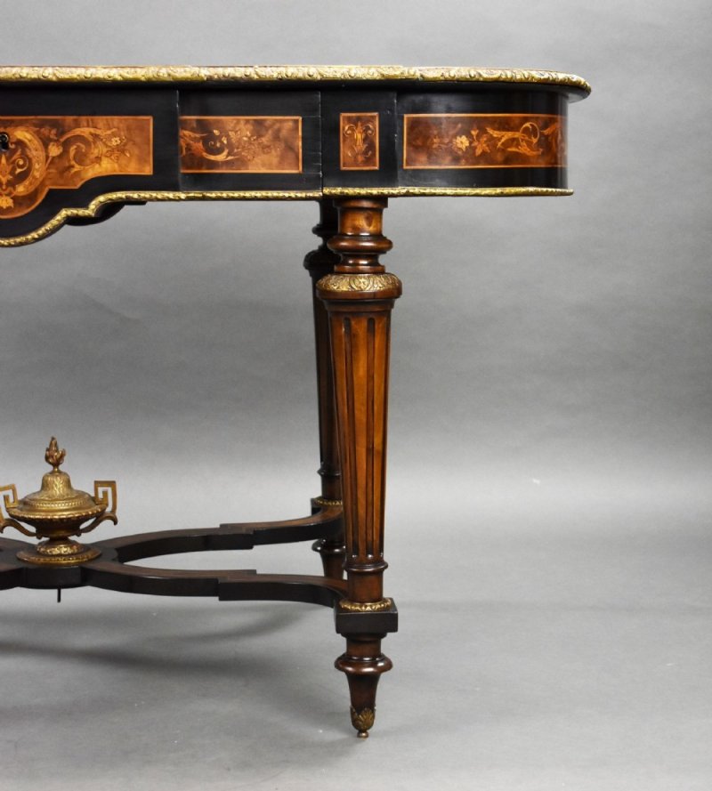 19th Century Marquetry Centre Table