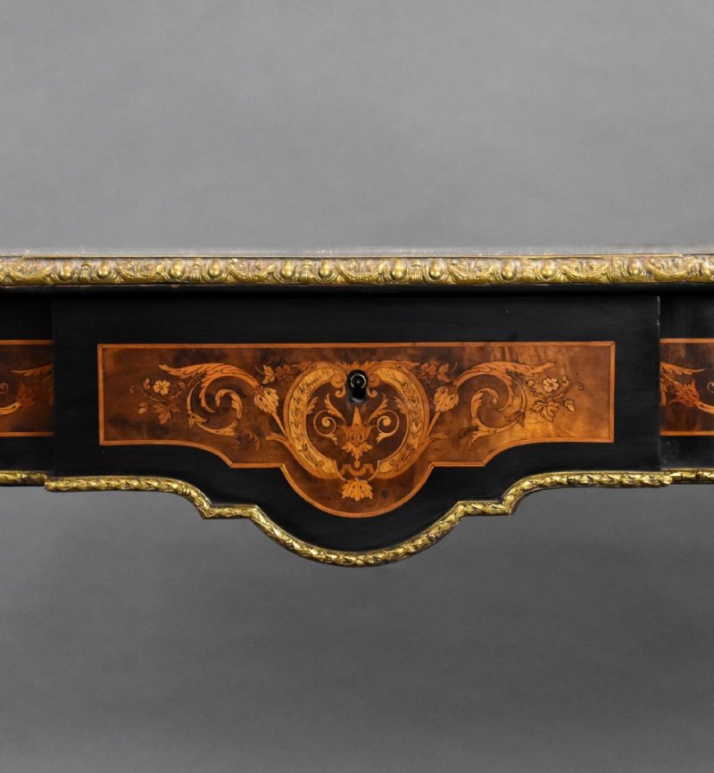 19th Century Marquetry Centre Table