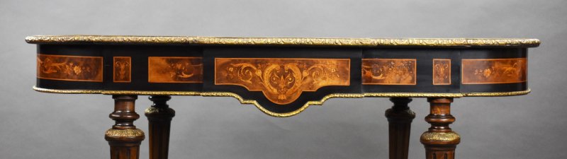 19th Century Marquetry Centre Table