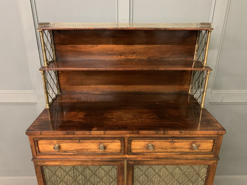 Regency Rosewood Chiffonier