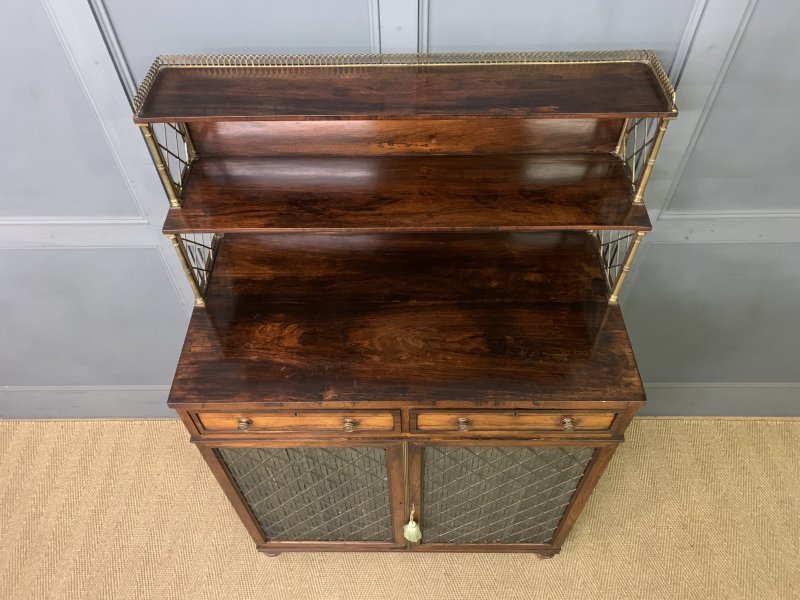 Regency Rosewood Chiffonier