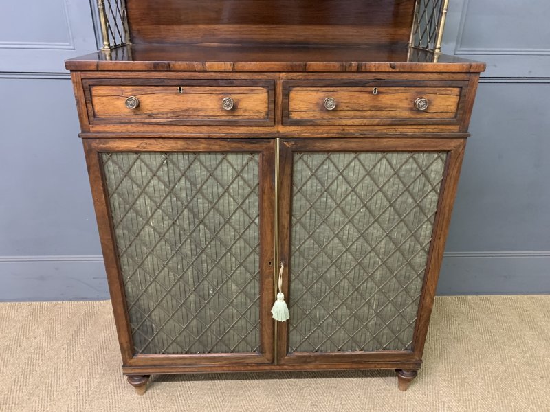 Regency Rosewood Chiffonier
