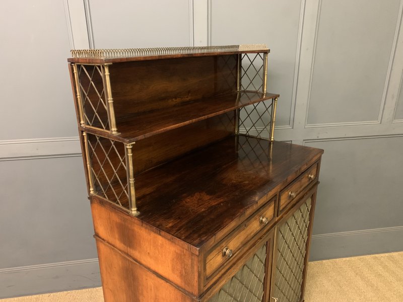 Regency Rosewood Chiffonier