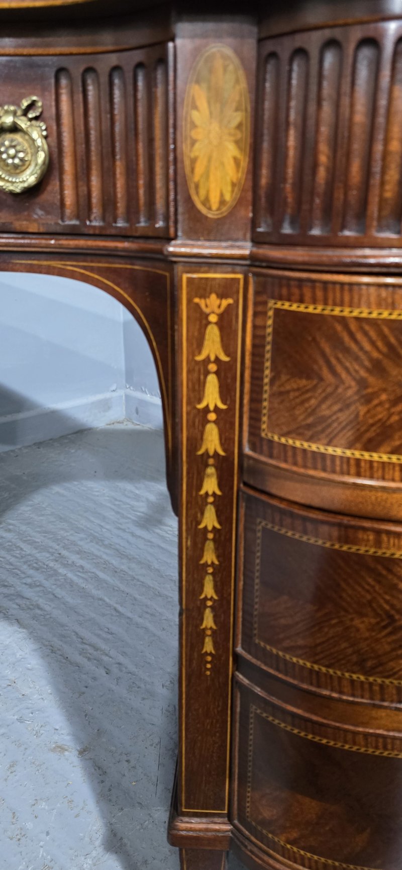 Superb Adams Inlaid Desk