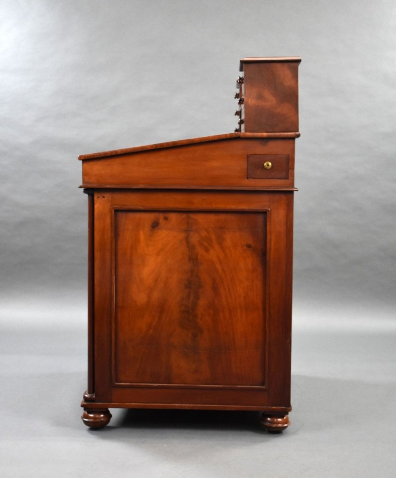Large William IV Mahogany Davenport