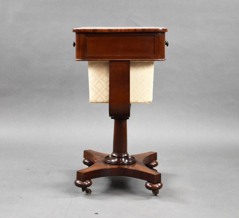William IV Mahogany Work Table