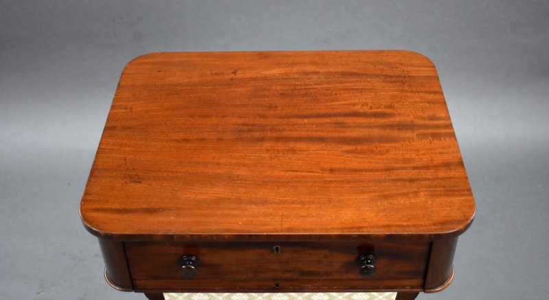 William IV Mahogany Work Table