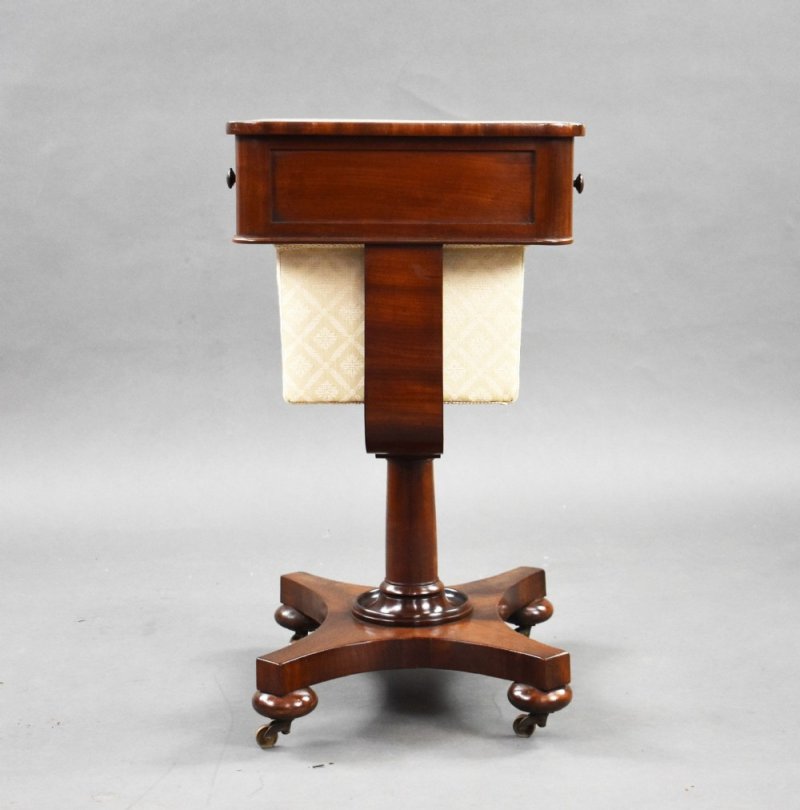 William IV Mahogany Work Table