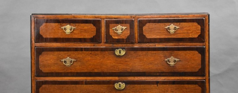 George III Oak Chest Of Drawers