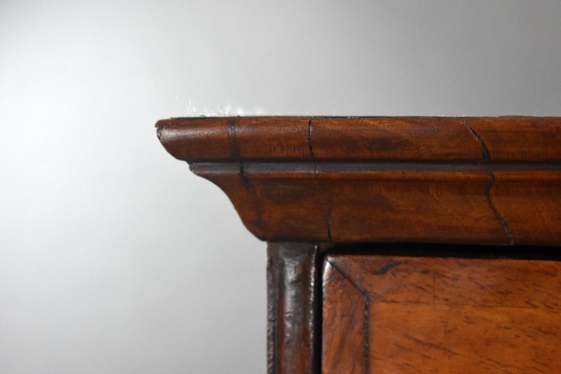 George II Burr Walnut Chest On Stand