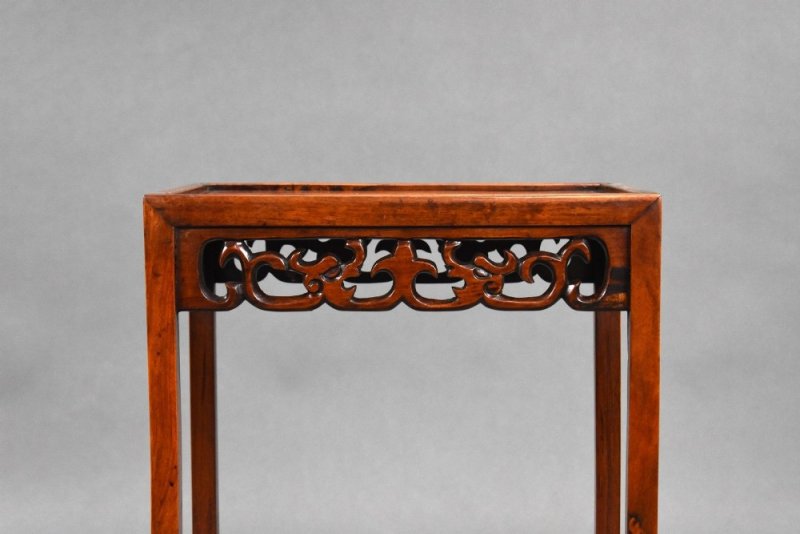 Set Four Graduated Chinese Hardwood Nest Tables