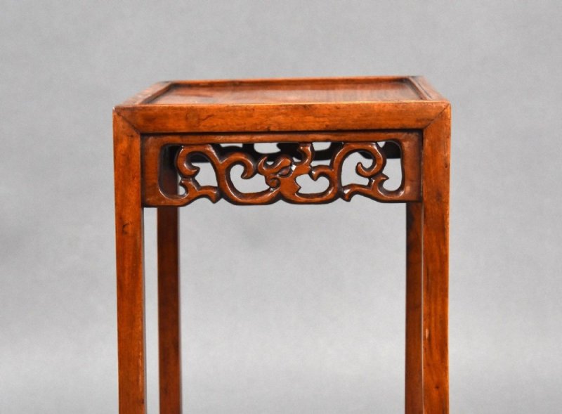 Set Four Graduated Chinese Hardwood Nest Tables