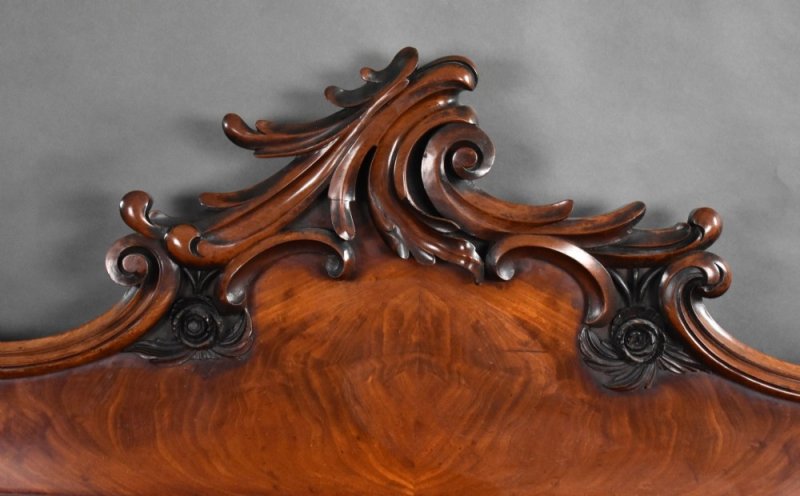 Victorian Flame Mahogany Sideboard