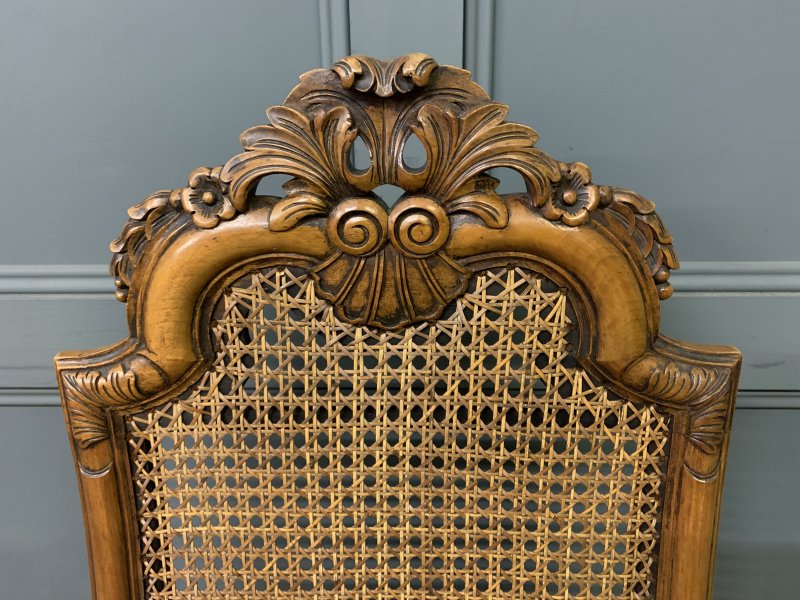 Pair of William and Mary Style Walnut Chairs by Waring & Gillow