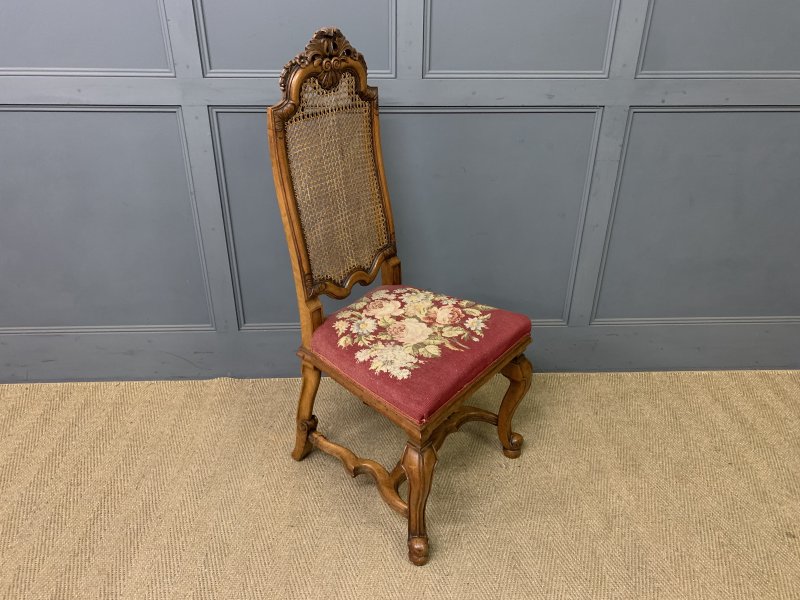 Pair of William and Mary Style Walnut Chairs by Waring & Gillow