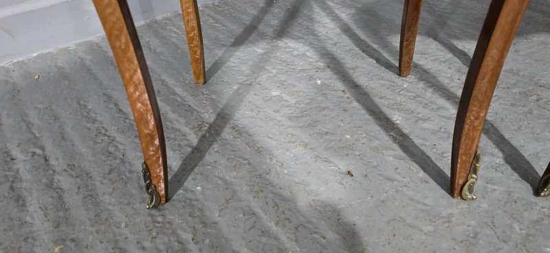 Super Pair French Marquetry Bedside Chests of Drawers