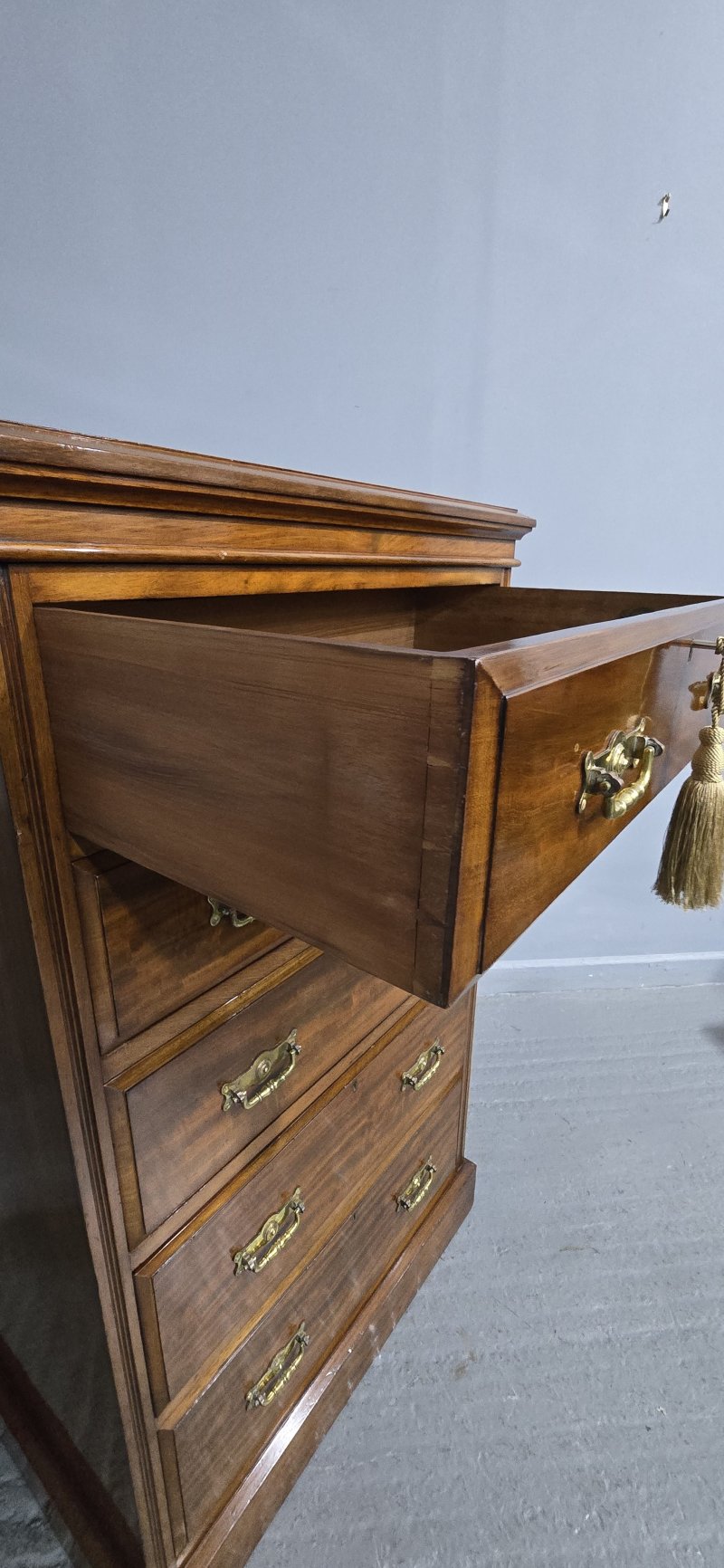 Five Drawer Mahogany Chest by Maples