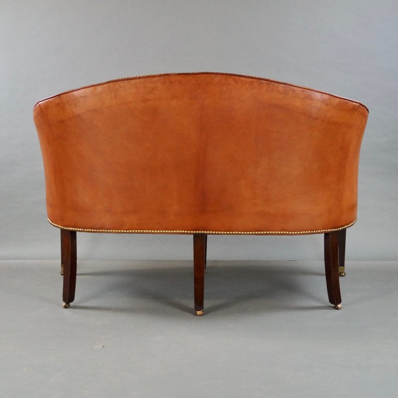 A Rare 18thc Hepplewhite Period Mahogany Sofa