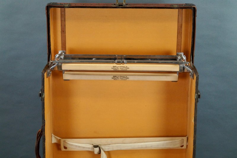 A 1930's Louis Vuitton Traveling Wardrobe Trunk