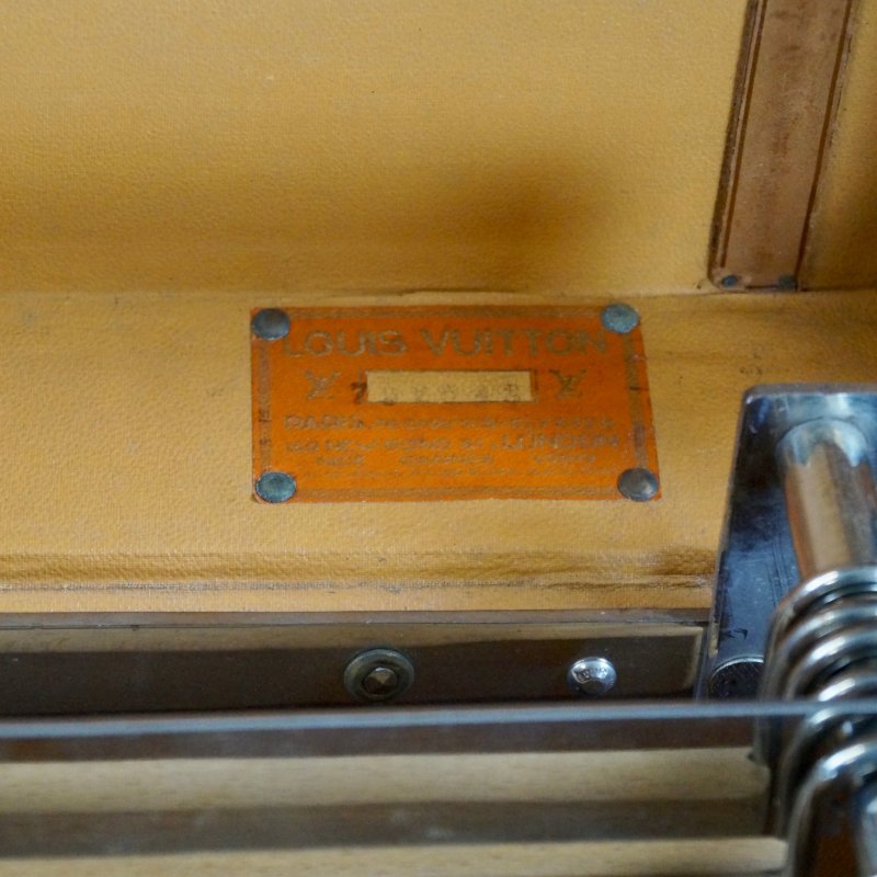 A 1930's Louis Vuitton Traveling Wardrobe Trunk