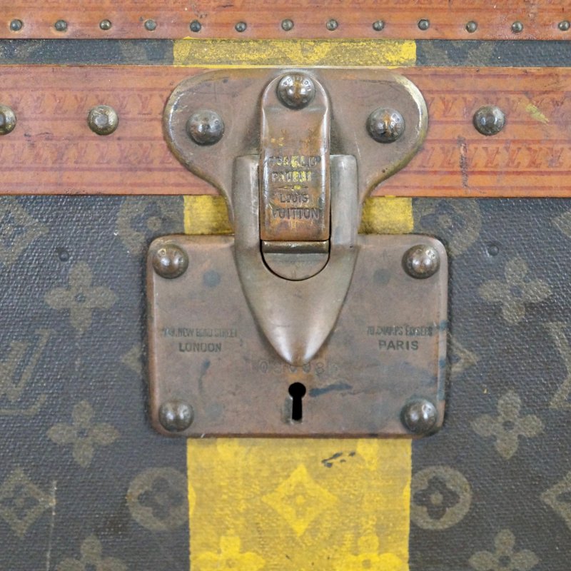 A 1930's Louis Vuitton Traveling Wardrobe Trunk