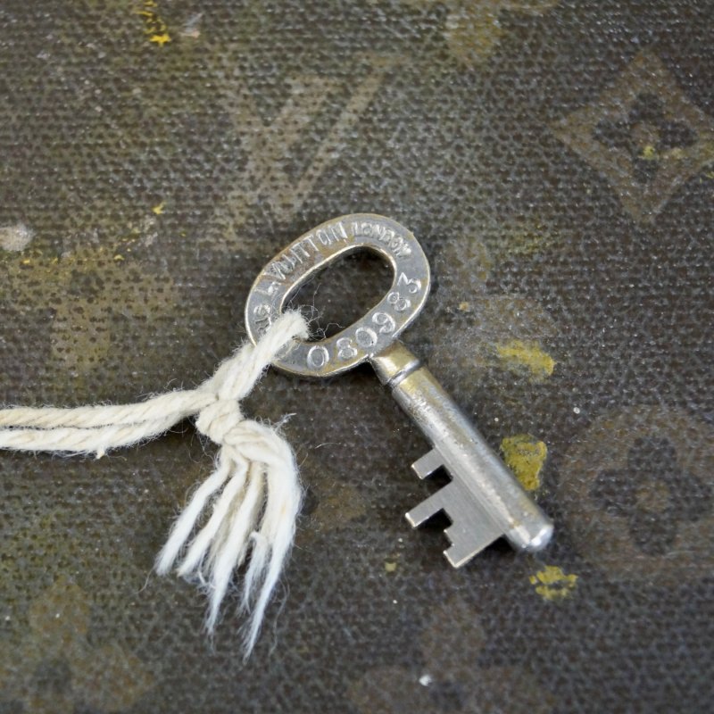 A 1930's Louis Vuitton Traveling Wardrobe Trunk