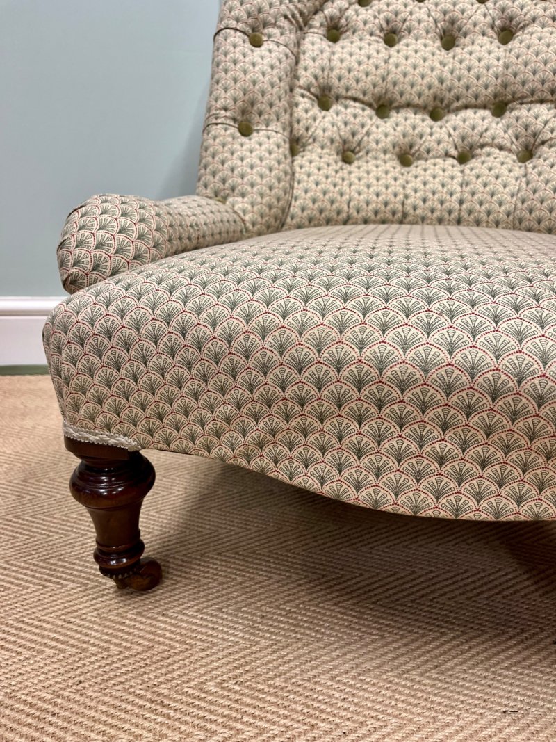 19th Century Button Backed Chair