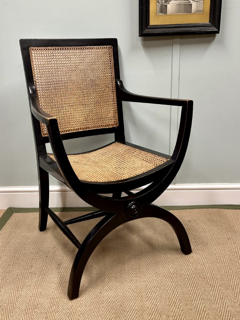 19th Century Ebonised Chair