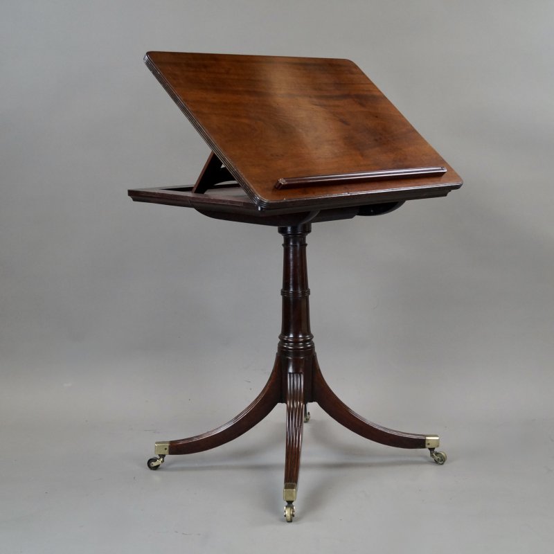 George III, Cuban Mahogany Reading Table