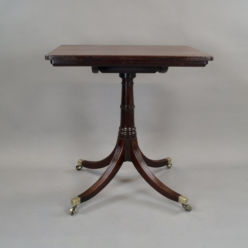 George III, Cuban Mahogany Reading Table