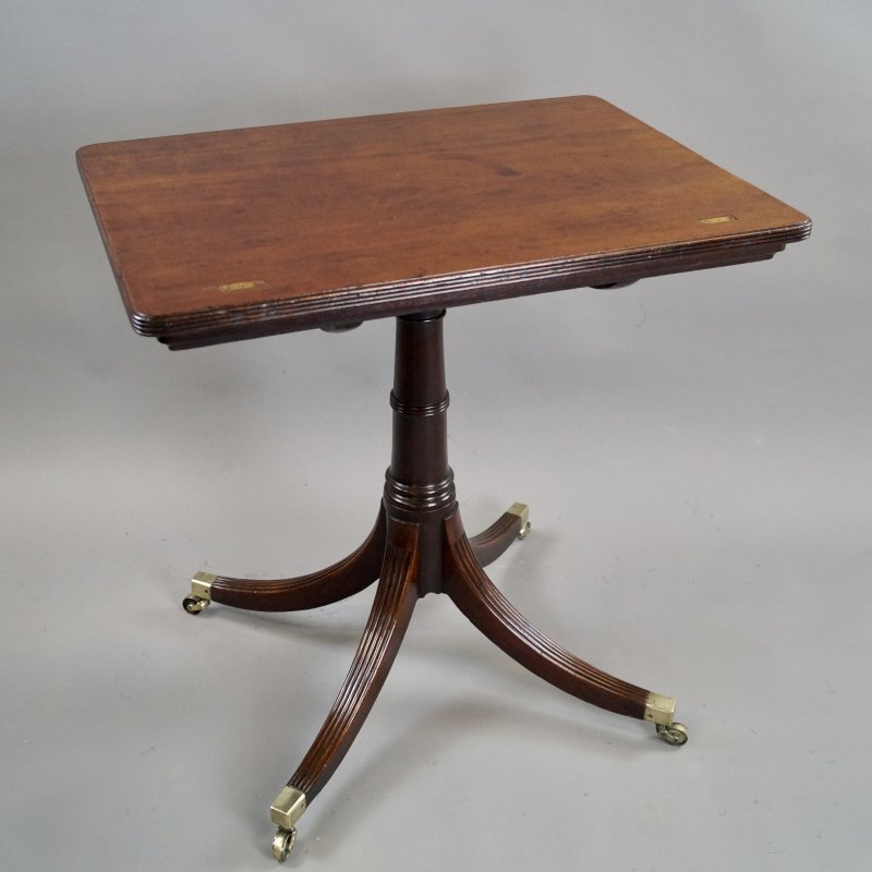 George III, Cuban Mahogany Reading Table