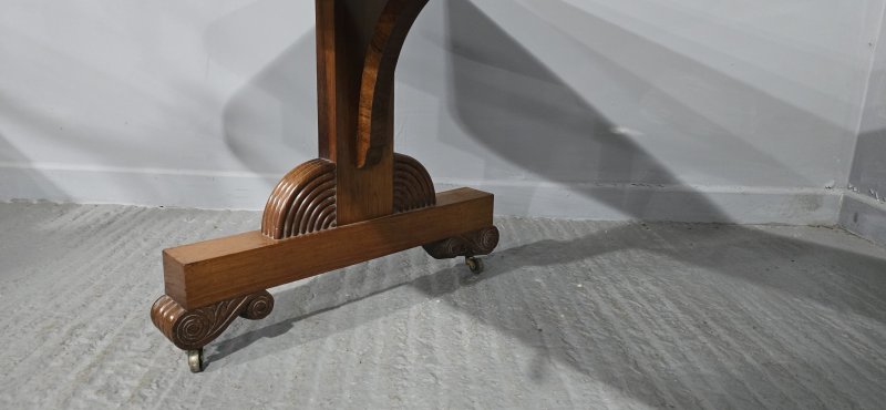 Outstanding Regency Brass Inlaid Sofa Table