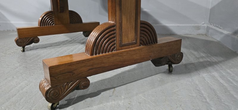 Outstanding Regency Brass Inlaid Sofa Table