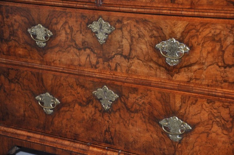Early 18th Century Walnut Bureau