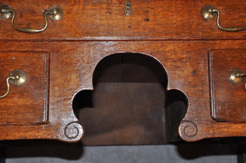 Early 18th Century Oak Lowboy