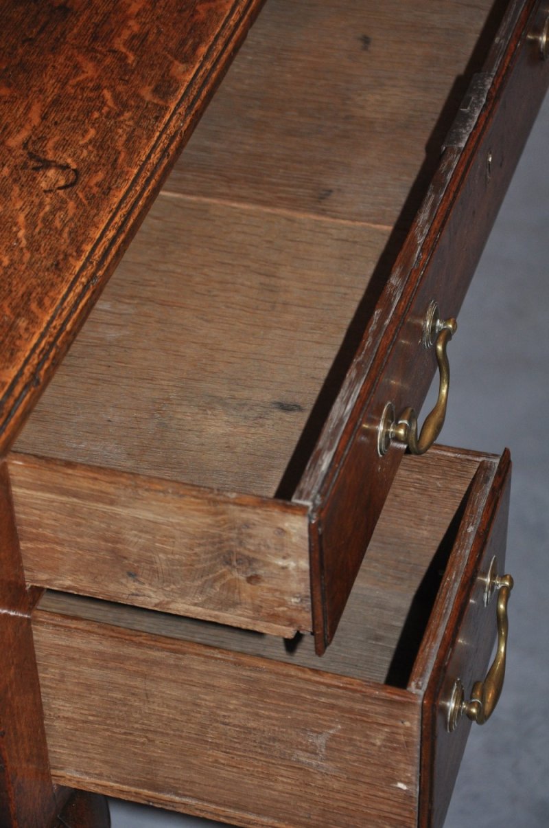 Early 18th Century Oak Lowboy