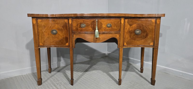 Superb Edwardian Mahogany Inlaid Sideboard