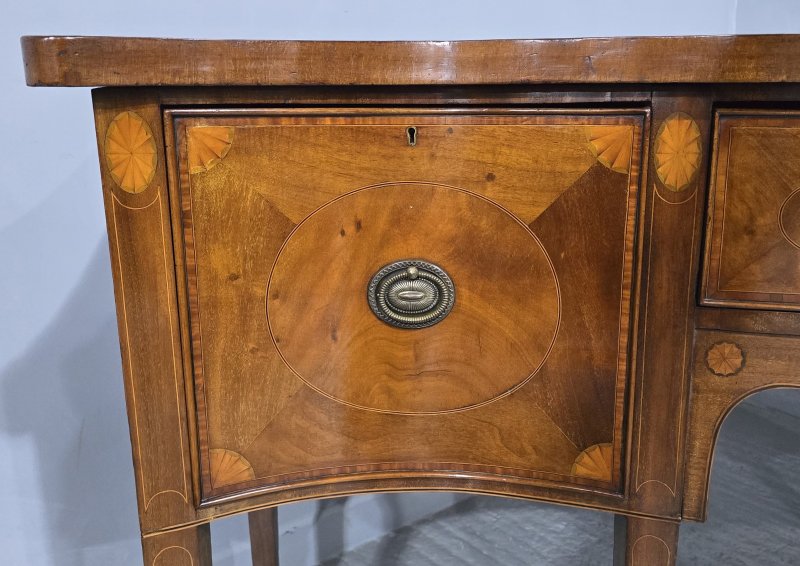 Superb Edwardian Mahogany Inlaid Sideboard