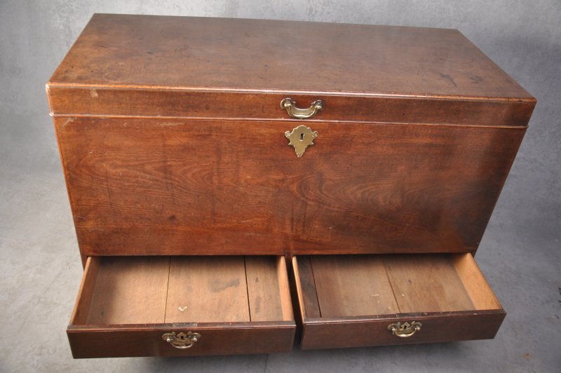 18th Century Mahogany Silver Chest