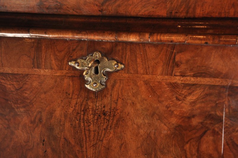 Early 18th Century Walnut Bureau Bookcase