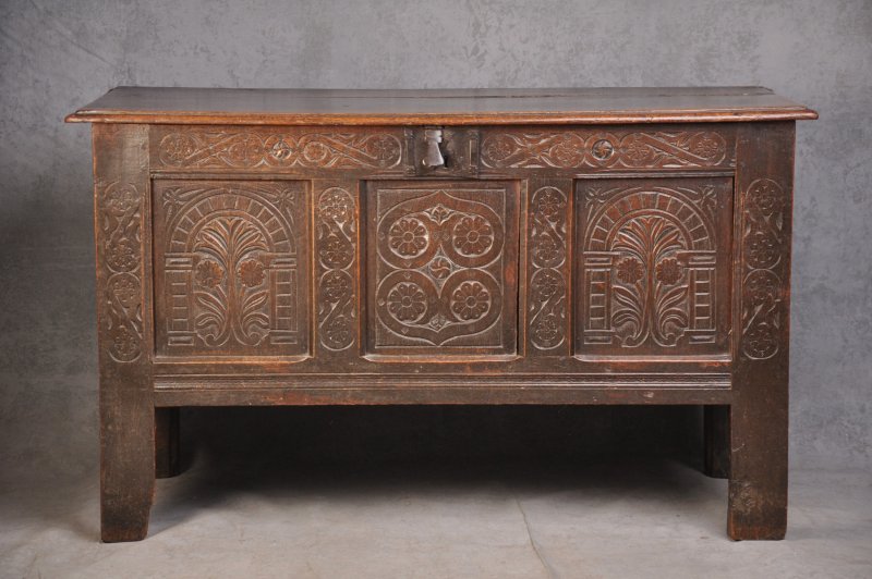17th Century Oak Coffer