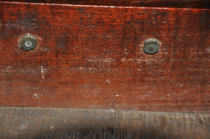 18th Century Mahogany Kneehole Desk
